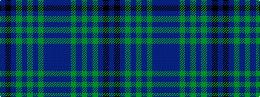 idealised woven sample of pattern BBBGBGBGBKB