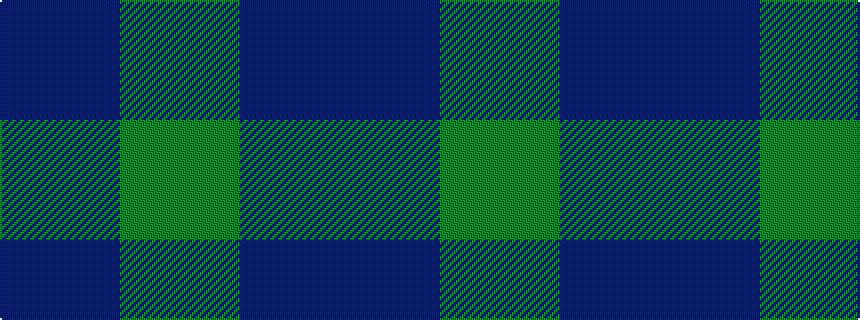 idealised woven sample of pattern BBBGG