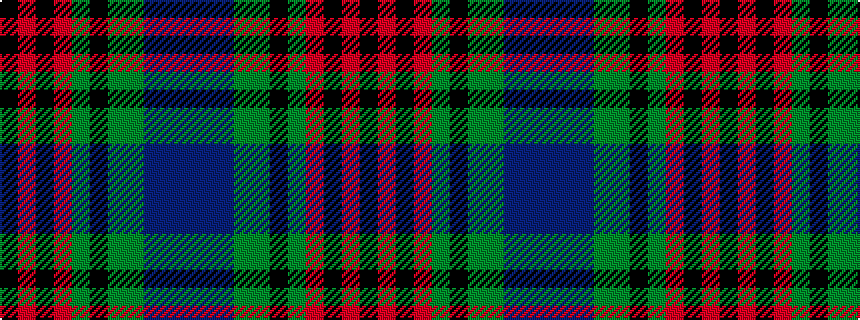 idealised woven sample of pattern BBBGGKGRKRK