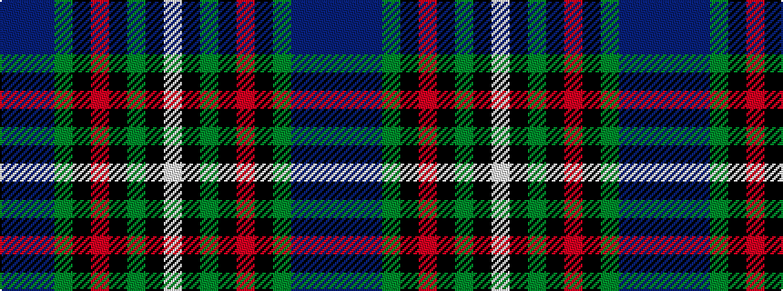 idealised woven sample of pattern BBBGKRKGKW