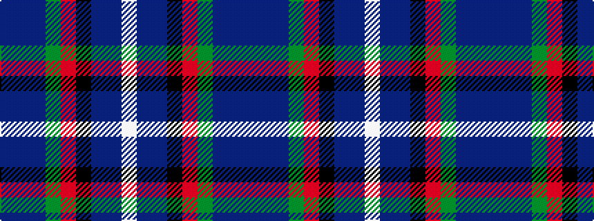 idealised woven sample of pattern BBBGRKBBW