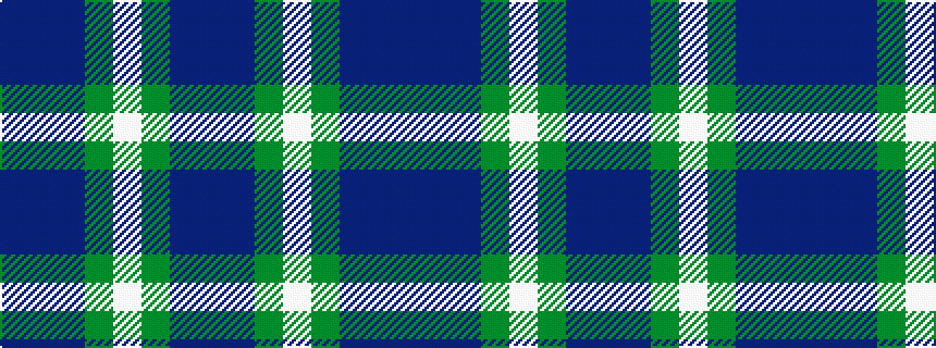 idealised woven sample of pattern BBBGWGBB