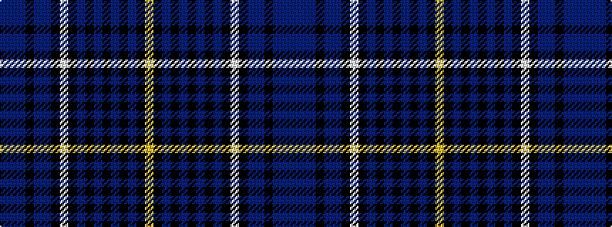 idealised woven sample of pattern BBBKBBKWKBKBKBKBKY