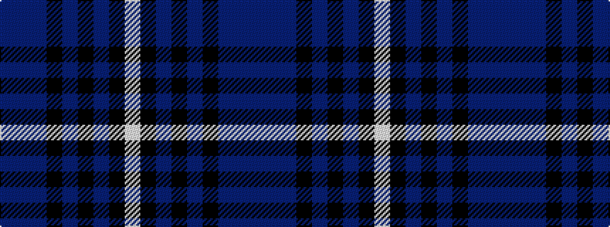 idealised woven sample of pattern BBBKBKBKW