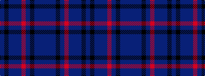 idealised woven sample of pattern BBBKBRBBBKB