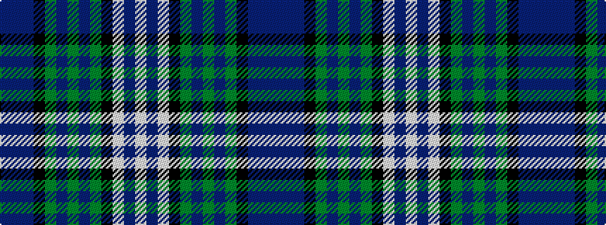 idealised woven sample of pattern BBBKGBGBGKWBW