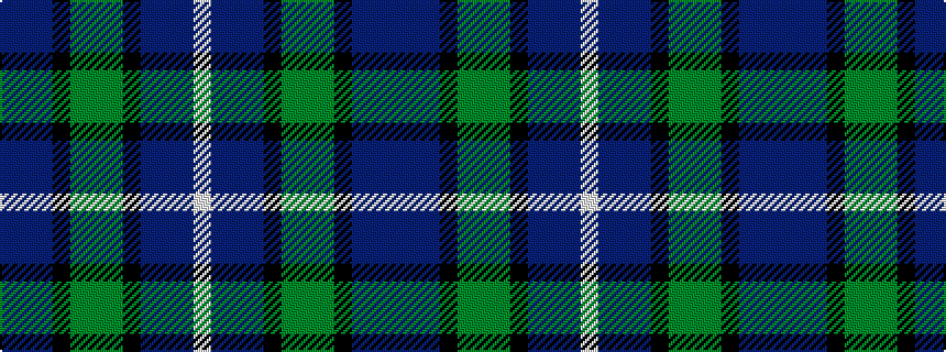 idealised woven sample of pattern BBBKGGGKBBBW