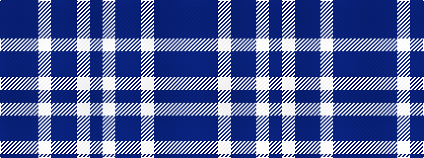 idealised woven sample of pattern BBBWBBWB