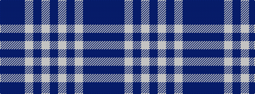 idealised woven sample of pattern BBBWBWB