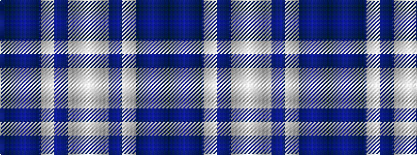 idealised woven sample of pattern BBBWBWW