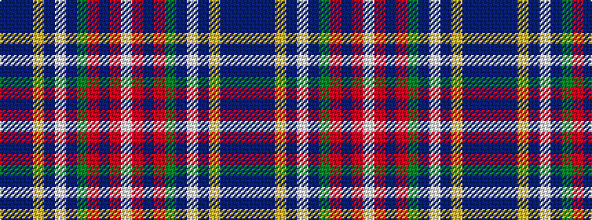 idealised woven sample of pattern BBBYBWBGRBRW