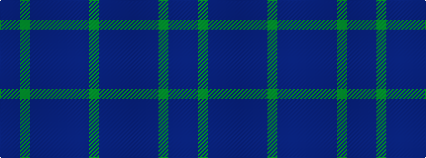 idealised woven sample of pattern BBGBBBBBBG