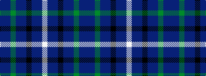 idealised woven sample of pattern BBGBBKBBW