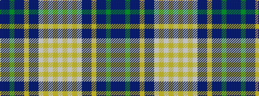 idealised woven sample of pattern BBGBBYBBWYWYW
