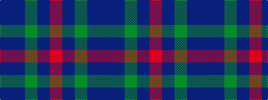 idealised woven sample of pattern BBGBR