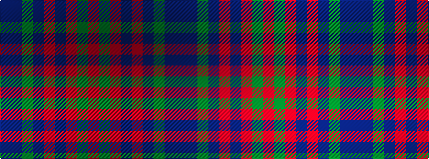 idealised woven sample of pattern BBGBRBRGR