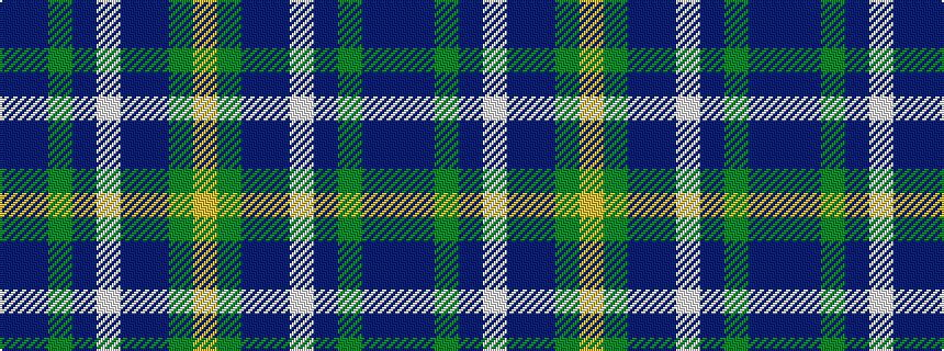 idealised woven sample of pattern BBGBWBBGY