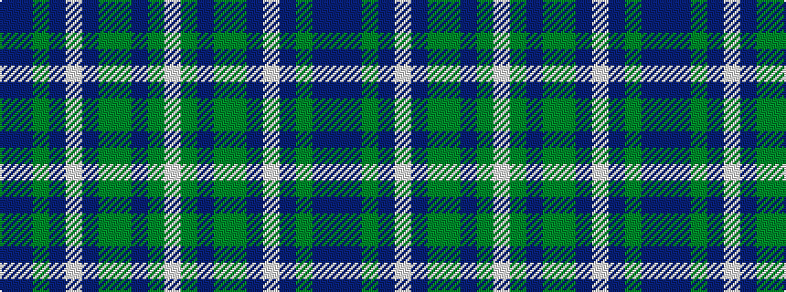 idealised woven sample of pattern BBGBWBGGBGW
