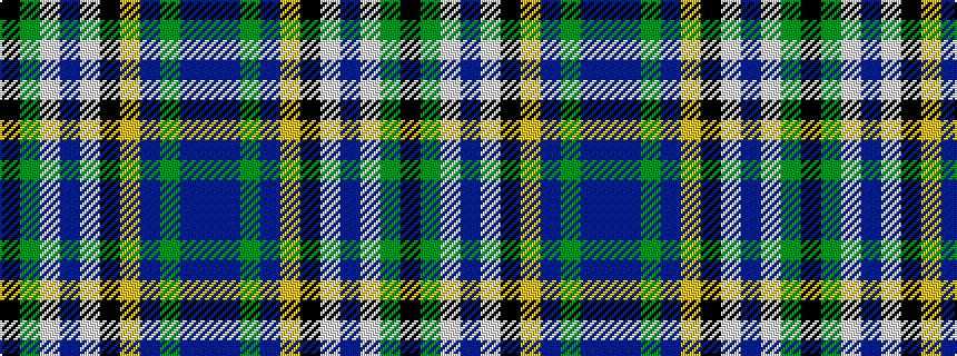 idealised woven sample of pattern BBGBYKWBWGK
