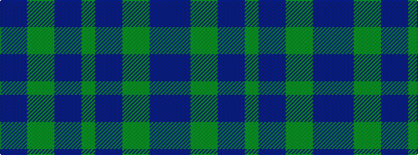 idealised woven sample of pattern BBGGBBG