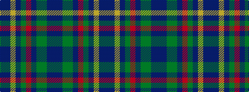 idealised woven sample of pattern BBGGBRGBYBB