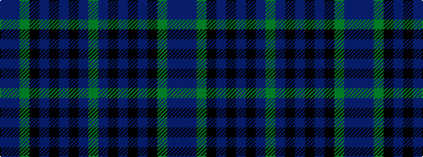 idealised woven sample of pattern BBGKBKBKBG