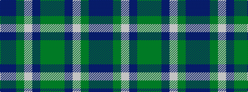 idealised woven sample of pattern BBGWBGG
