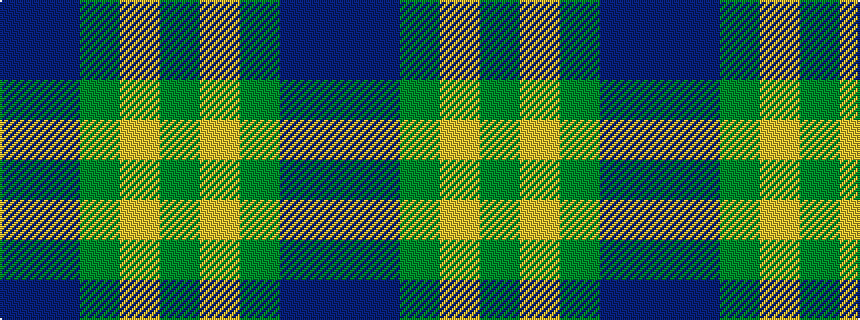 idealised woven sample of pattern BBGYG