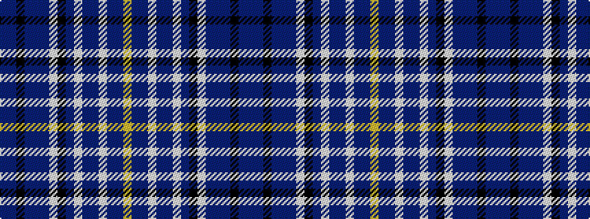 idealised woven sample of pattern BBKBBBWKBWBBWBBY