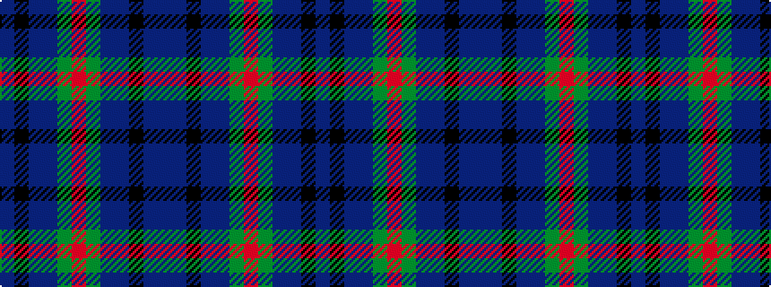 idealised woven sample of pattern BBKBBGRGBBKB