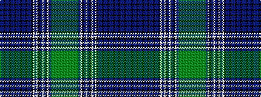 idealised woven sample of pattern BBKBBKBBKBBKBBKBBKWBWKBWBKWBGGGGGGGG