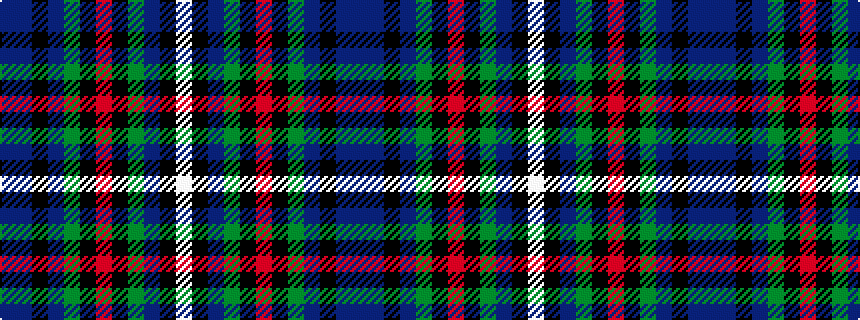 idealised woven sample of pattern BBKBGKRKGBKW