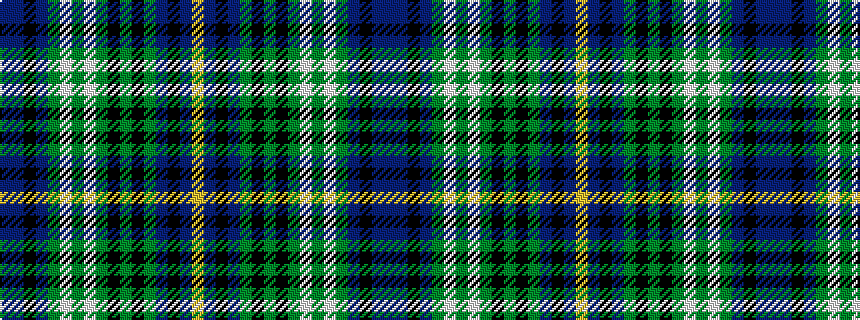 idealised woven sample of pattern BBKBGWGWGKGKGBKBY