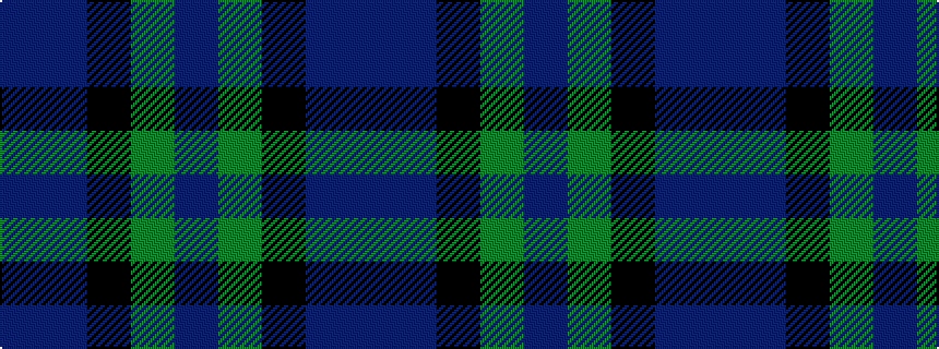idealised woven sample of pattern BBKGB