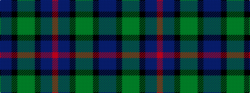 idealised woven sample of pattern BBKGGGKBBR
