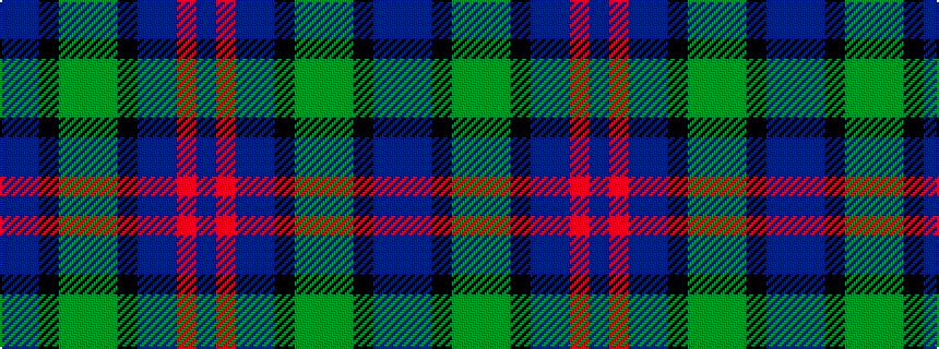idealised woven sample of pattern BBKGGGKBBRB