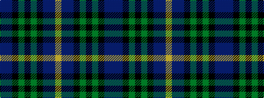 idealised woven sample of pattern BBKGKGKBBY