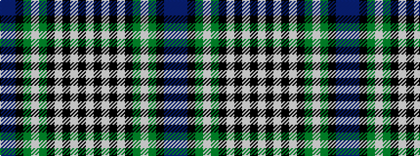 idealised woven sample of pattern BBKGWGKWKWKW