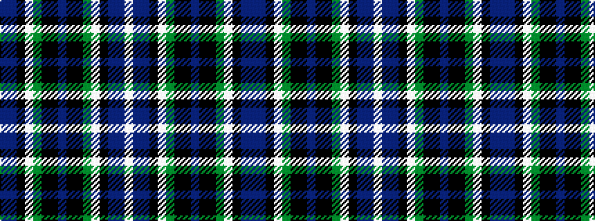 idealised woven sample of pattern BBKWGKKBKKGWKBBW