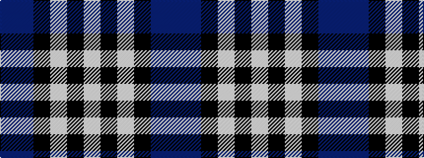 idealised woven sample of pattern BBKWKW