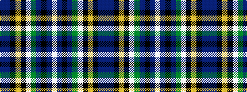 idealised woven sample of pattern BBKYKWGBKBW
