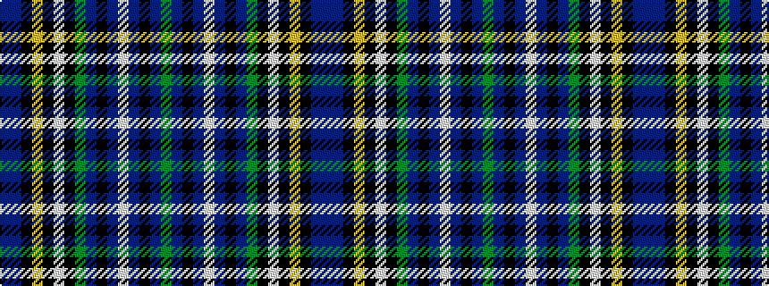 idealised woven sample of pattern BBKYKWKGBKBWBKBG