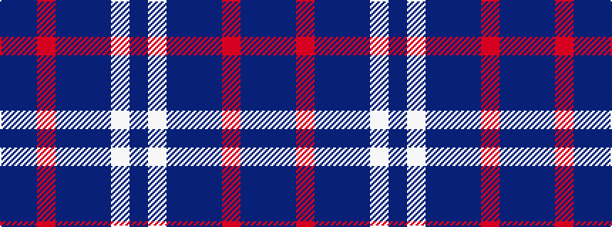 idealised woven sample of pattern BBRBBBWB