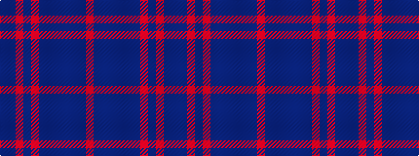 idealised woven sample of pattern BBRBRBBBBBBR