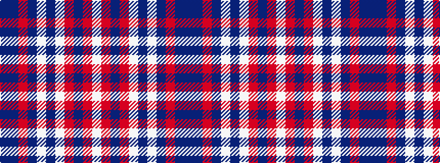 idealised woven sample of pattern BBRBWBWRBRW