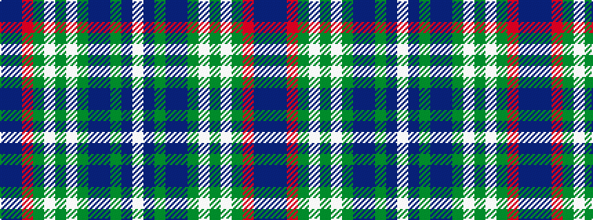 idealised woven sample of pattern BBRGWGWGBBGBW