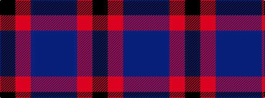 idealised woven sample of pattern BBRK