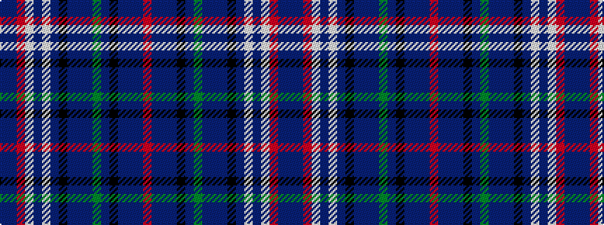idealised woven sample of pattern BBRWBWBKBBBGBKBBBR