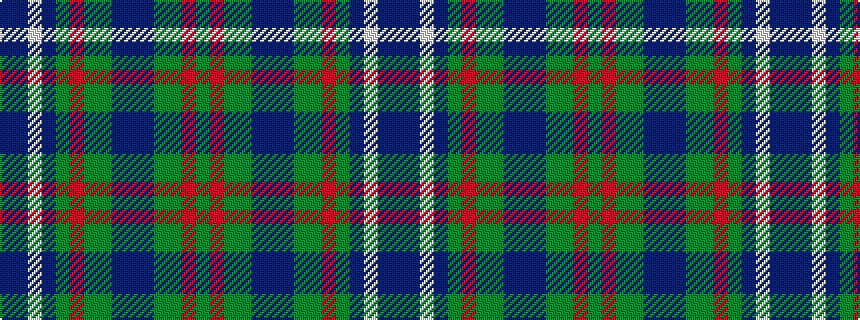 idealised woven sample of pattern BBWBGRGGBBBGGRG