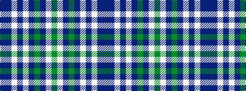 idealised woven sample of pattern BBWBWBGBWG